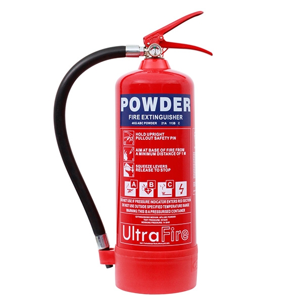 Dandy Solutions LTD is the leading wholesale supplier of 4kg Dry Powder Fire Extinguishers in Nairobi Kenya, denoted by a blue label