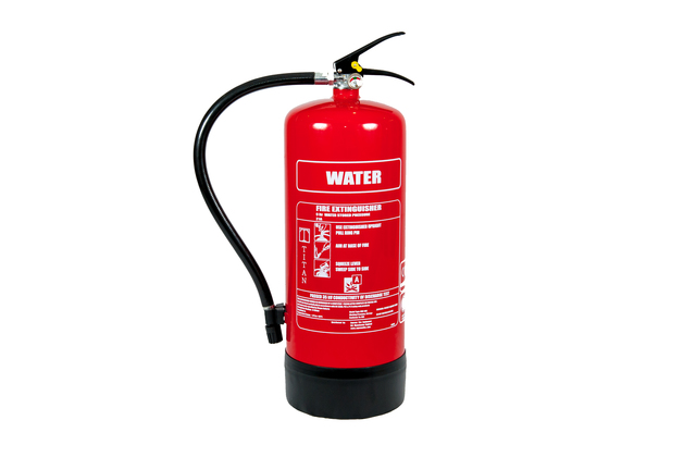 Dandy Solutions LTD is the leading wholesale supplier of 9L Water Fire Extinguisher in Nairobi Kenya, denoted by a red label