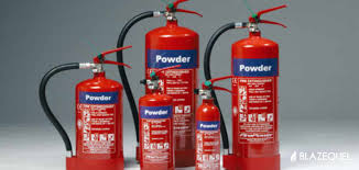 Dandy Solutions LTD is the leading wholesale supplier of Dry Powder Fire Extinguishers in Nairobi Kenya, denoted by a blue label