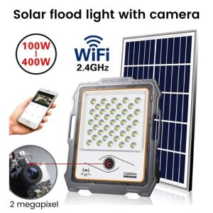 Dandy Solutions LTD is the leading wholesale supplier of 200W Solar Flood light with CCTV camera in Kenya; a sustainable way to brighten your spaces