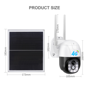 4G Solar CCTV Camera in Nairobi Kenya (Sim Card Enabled)