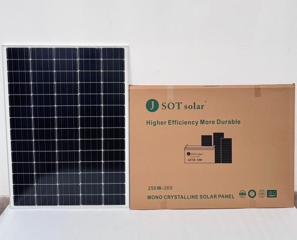 250W 36V Solar Panel in Kenya Among the most reliable solar products on the market is the JSOT 250W 36V Solar Panel in Kenya; offering affordability, durability, and efficiency