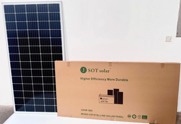 350W 36V Solar Panel in Kenya Among the most reliable solar products on the market is the JSOT 350W 36V Solar Panel in Kenya; offering affordability, durability, and efficiency