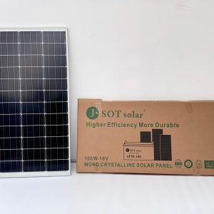 Among the most reliable solar products on the market is the JSOT 100W 18V Solar Panel in Kenya; offering affordability, durability, and efficiency