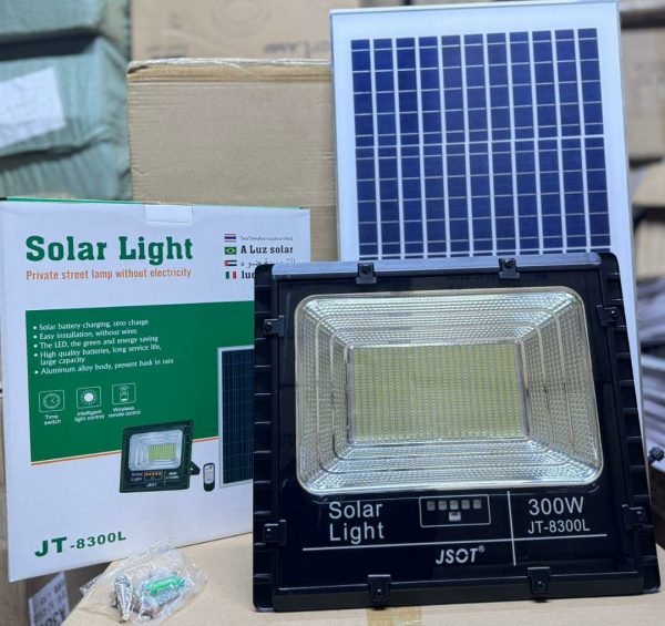 JT 8300L 300W Solar Floodlight in Kenya
