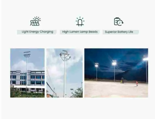 Blue Carbon BCT-WR3.0 Solar Floodlight in Kenya