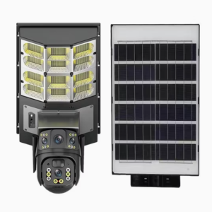 Dual Lens Solar Streetlight with CCTV Camera (Sim Card Enabled)