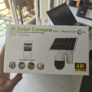 Ai 4G Solar CCTV Camera in Nairobi Kenya (Sim Card Enabled)